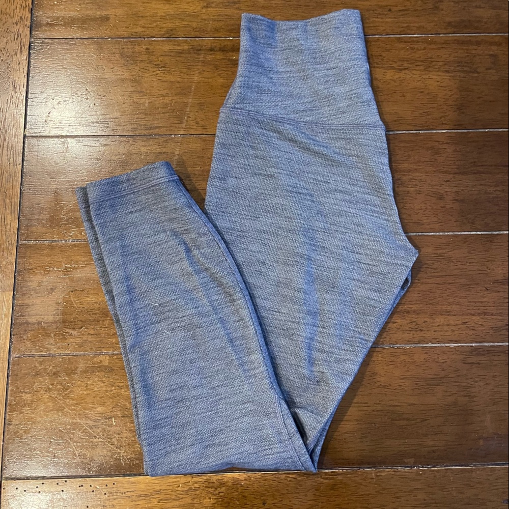 Lululemon Align: Mini Heathered Herringbone Heathered Black White/Black - 8